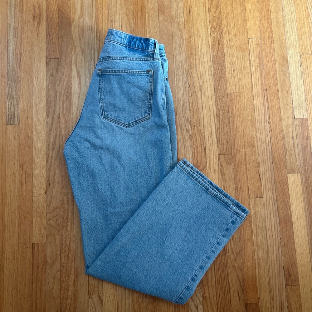 Abercrombie & Fitch Curve Love High Rise 90’s Relaxed Jean